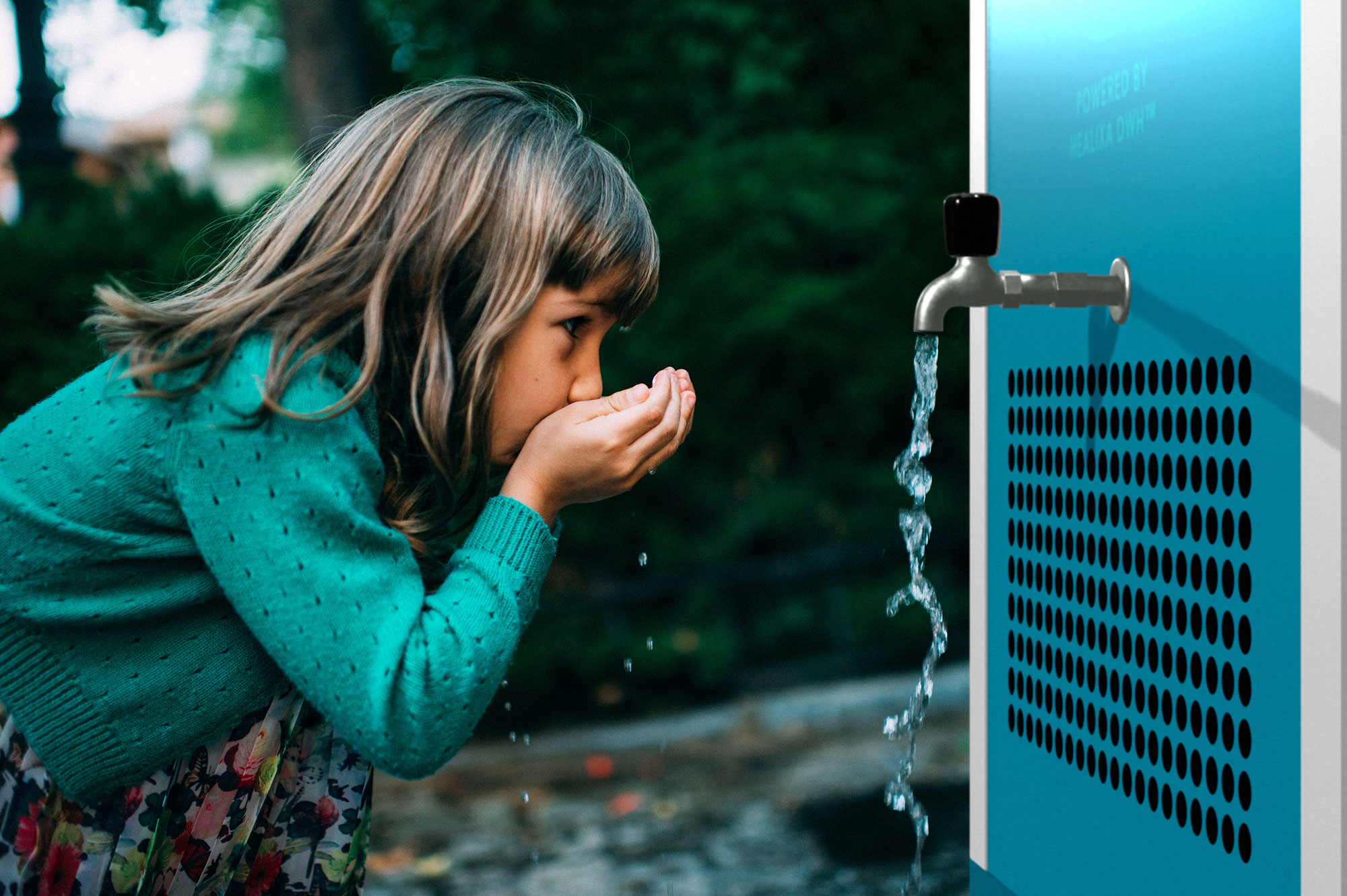 Pure drinking water from Eternal Spring